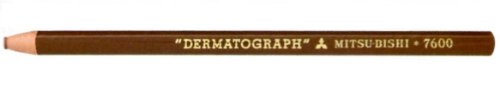 油性ダーマトグラフ K7600.21 71856 三菱鉛筆 4902778005651（10セット）