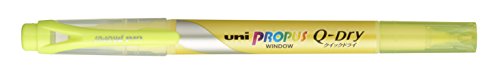 三菱えんぴつ 蛍光ペン プロパス・ウインドウ クイックドライ イエロー PUS138T.2 三菱鉛筆 4902778184851（10セット）