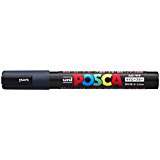 ポスカ中字 PC-5M ネイビーブルー 三菱鉛筆 4902778208175（10セット）