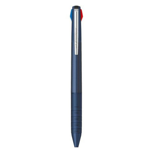 ジェットストリーム3色スリム05 ネイビー 三菱鉛筆 4902778246849（10セット）