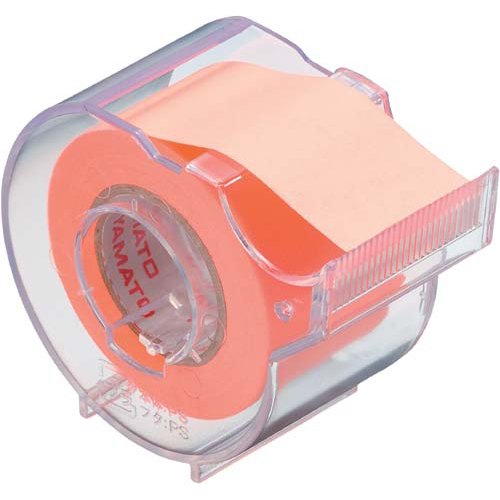 ヤマト メモック ロールテープ SR25CH-OR ヤマト 4903076101175（10セット）