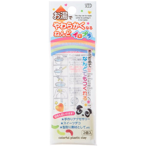 シード SEED ACG-PC1-C [お湯でやわらかくなるねんど イロプラ クリア] 4906643004602（10セット）