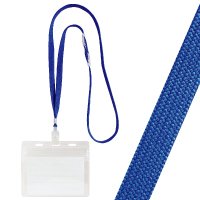 ソニック IDカード用 吊下げ名札 青 NF-451-B ソニック 4970116023490（10セット）