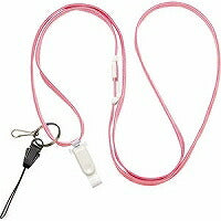 ソニック 多機能ロングストラップ 120cm 桃 NF-972-P ソニック 4970116034588（10セット）