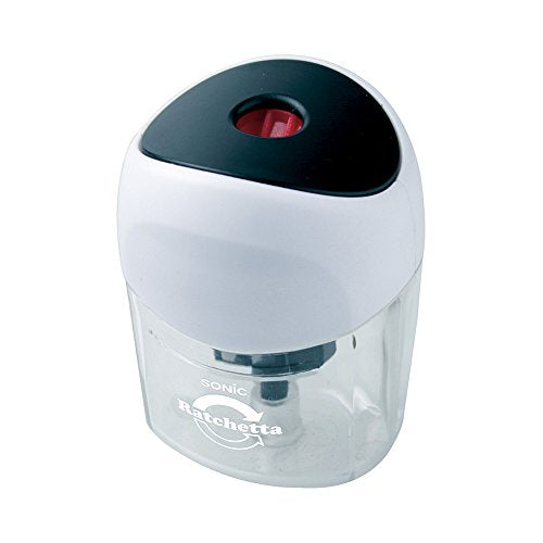 ソニック ラチェッタワン ハンディ鉛筆削 ブラック SK-8810-D ソニック 4970116039521（10セット）