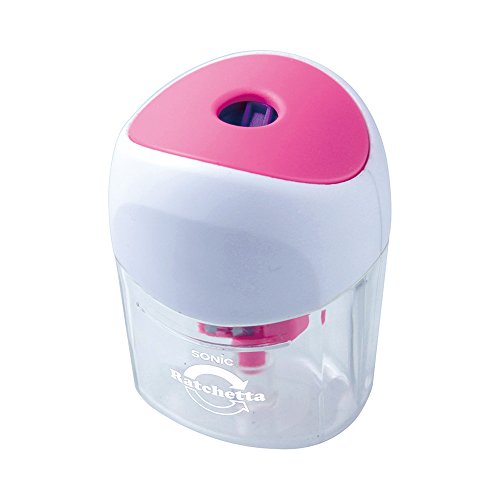 ソニック ラチェッタワン ハンディ鉛筆削り 1P ソニック 4970116039545（10セット）