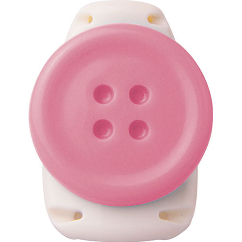 ソニック キッズクリップ ボタン 服に穴が開かない名札留め SK-1570-P ソニック SK-1570-P（10セット）