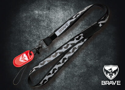 ソニック ブレイブ ストラップ 安全反射付 ブラック SK-6410-D ソニック 4970116042750（10セット）