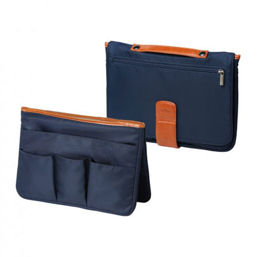 sonic ユートリム ブリッジ B5 10インチタブレットサイズ ネイビー UT-1252-K ソニック 4970116048547（10セット）