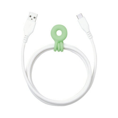 ソニック シリコンＵＳＢケーブル１ＭＡ UL-6968-W　4970116053473