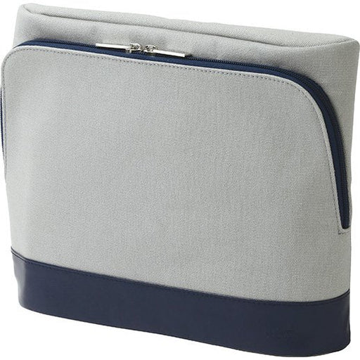 ソニック sonic UT-4042-GL [ユートリム スマ・スタ キャンバス地 タブレット立つバッグインバッグ グレー]（10セット）