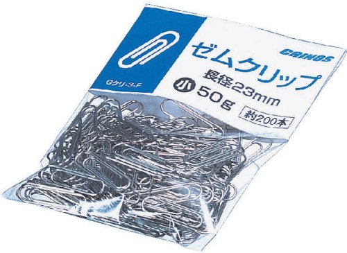 クリノス ゼムクリップ小    約  gクリー3-f 日本クリノス 4997962000642（10セット）