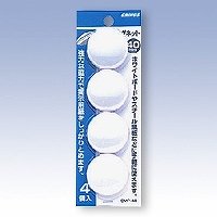 カラーマグネット 丸型 CMP-40-W 日本クリノス 4997962202169（10セット）