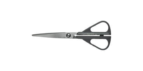 長谷川刃物 CANARY ボンドフリーハサミ 事務用 先細 グレー GBS-600-GL 長谷川刃物 4962069121729（10セット）