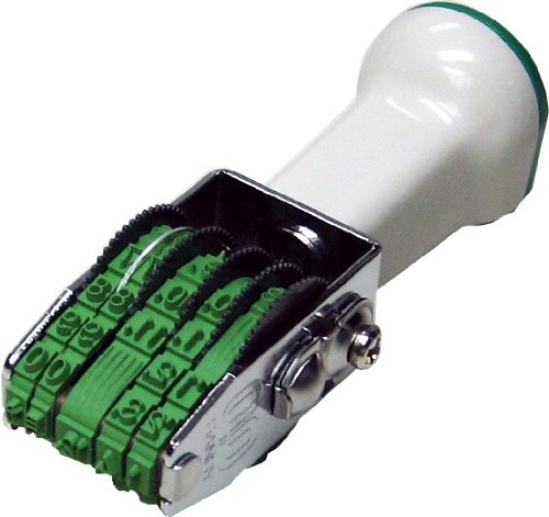 サンビー TK-GD5 テクノタッチ回転印 欧文5号日付G体 TKGD5 サンビー 4962422124701（10セット）