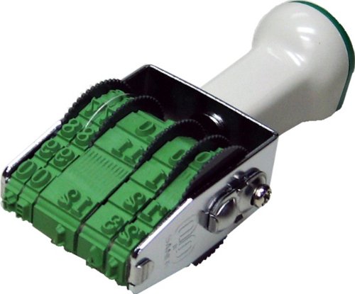 回転印 飛日付4号 TKA-TD44 手形 サンビー 4962422115310（10セット）