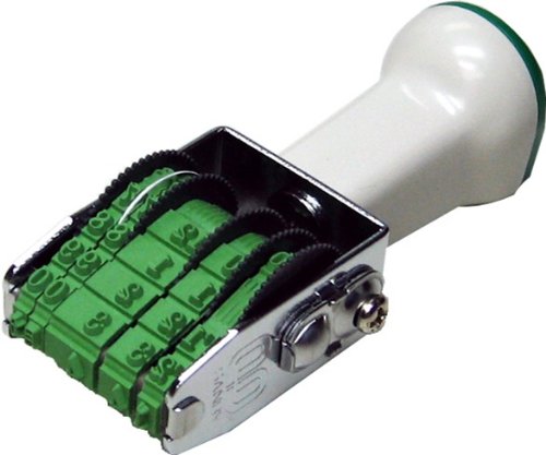 回転印 飛日付5号 TKA-TD55 小切手 サンビー 4962422115518（10セット）