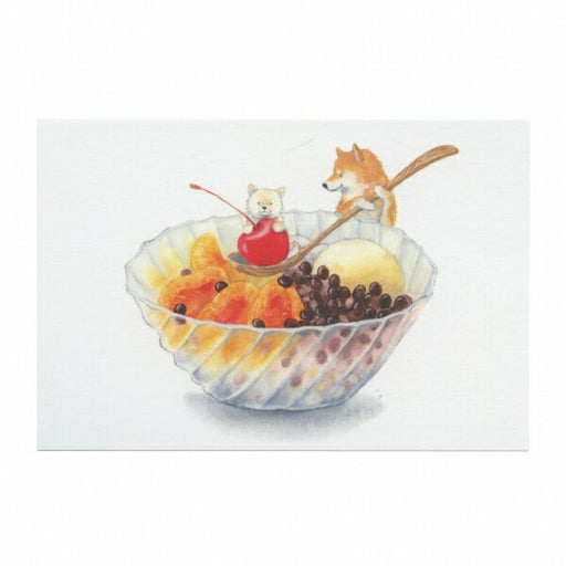 アクティブ シバイヌトオヤツポストカード C03-PU-73　4990012181735（10セット）