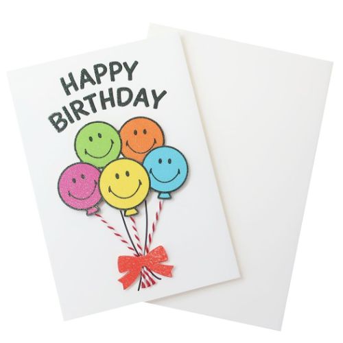 アクティブ スマイリーカードバースデー H04-GE-77　4990012230778（6セット）