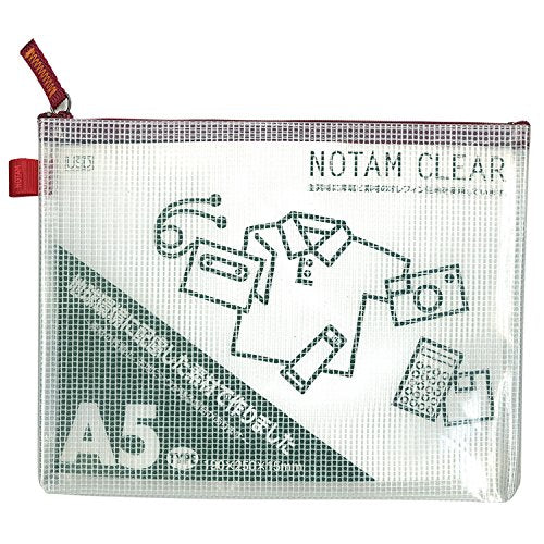 サクラ ノータムクリアー A5 レッド サクラクレパス 4901881042430（10セット）