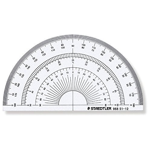ステッドラー 分度器 968 51-12 ステツドラー日本 4955414968513（10セット）