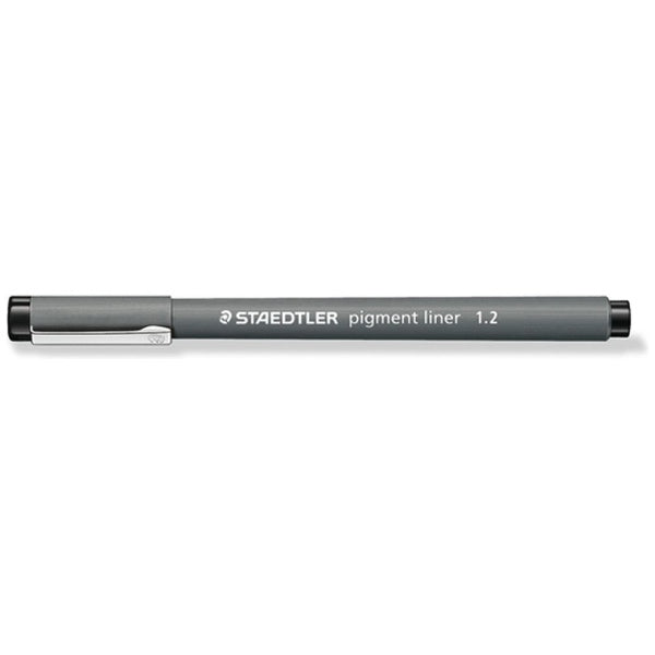 ステッドラー ピグメントライナー1.2mm BK  4007817013007（10セット）