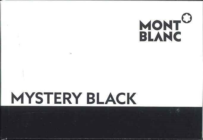 MONTBLANC カートリッジインク ミステリーブラック MB128197 モンブラン MB128197　4062037052199（10セット）