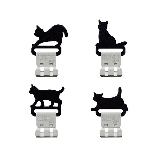 トーキン スライドクリップネコシルバー SC-N4S　4528011001060（10セット）