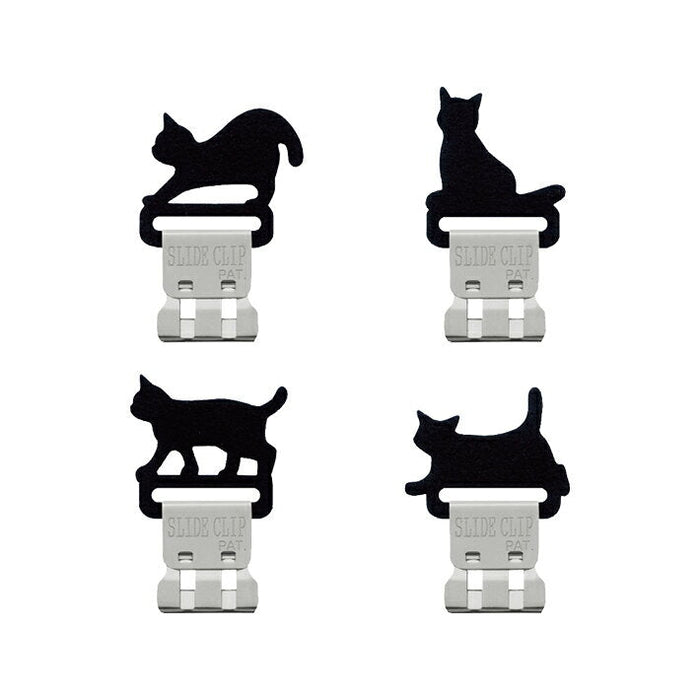 トーキン スライドクリップネコシルバー SC-N4S　4528011001060（10セット）