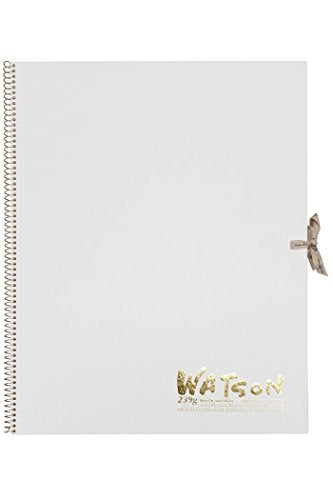 ミューズ 水彩紙 ホワイトワトソンブック f6   ホワイト  り hw-2406 f6 ミューズ 4943718207391（10セット）