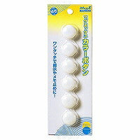 マグエックス カラーボタン20 白 6個 マグエックス 4535627503000（10セット）
