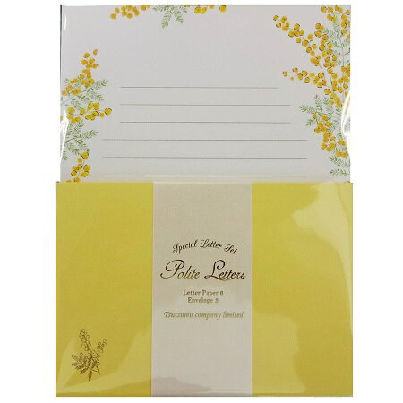 包む レターピュアミモザ TL0A6　4512427070147（5セット）