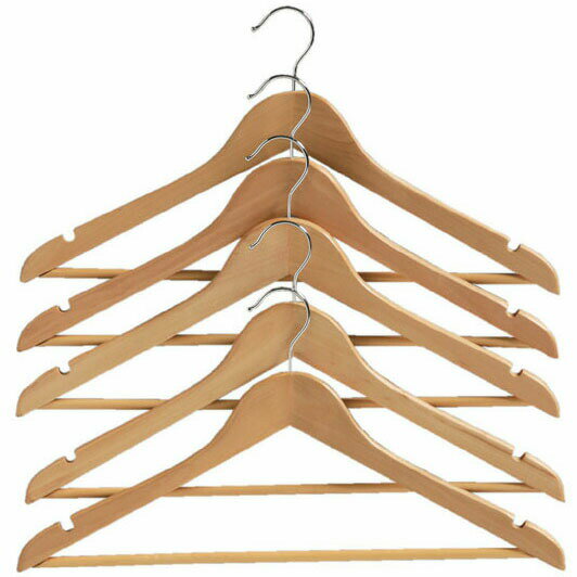 アイリスオーヤマ 木製ハンガー  アイリスオーヤマ 4905009700158（10セット）