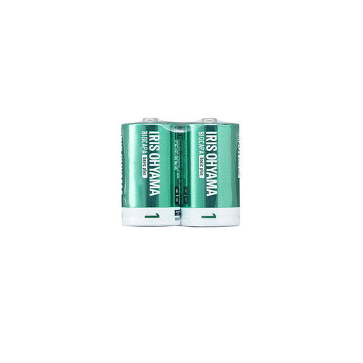 アイリスオーヤマ ＢＩＧＣＡＰＡＢＡＳＩＣＰＬＵＳタン１Ｘ２ LR20BBP/2S　4967576560030（10セット）