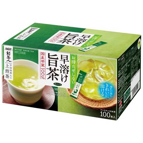 味の素ＡＧＦ 新茶人ＳＴＫ上煎茶１００Ｐ　Ｆ 味の素AGF 4901111715424