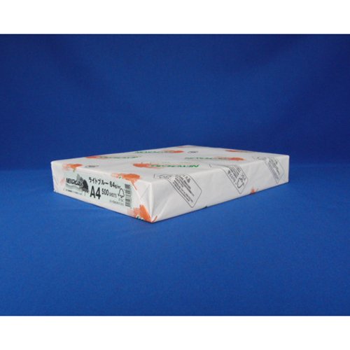 newファインカラー a4 ライトブルー   北越コーポレーション 4535449314211（10セット）