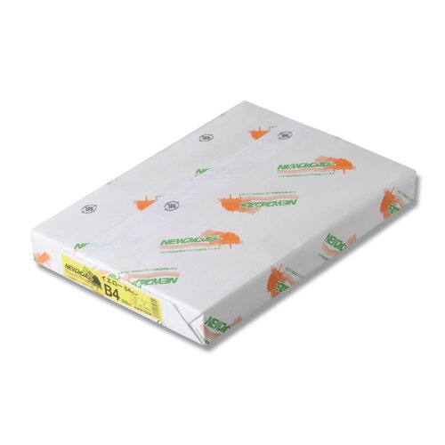 北越紀州製紙 NEWファインカラー 64G 500マイ B4 イエロー 北越コーポレーション 4535449319315（10セット）