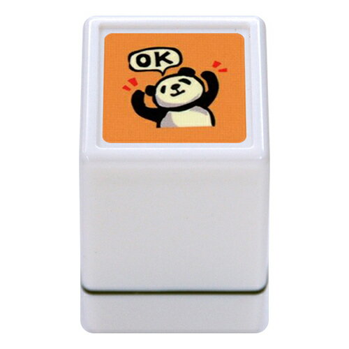 こどものかお パンダミニ浸透印Ｄ 0543-005　4990212010750（10セット）