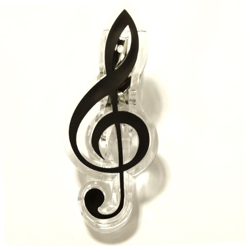 ナカノ ト音記号クリップ CL-18N/GC/BL ナカノ 4534203097797（10セット）