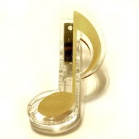 ナカノ 音符クリップ CL-18N/8N/G ナカノ 4534203103115（10セット）