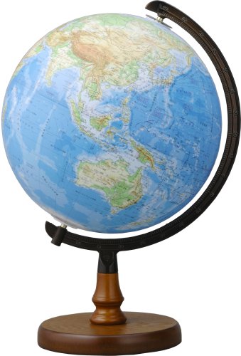 帝国書院 地球儀 N26-6（地勢) 56540 帝国書院 4907977565401（10セット）