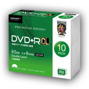 磁気研究所 ＤＶＤ＋ＲＤＬ８．５ＧＢデータヨウ１０マイ HDVD+R85HP10　4984279150108（10セット）