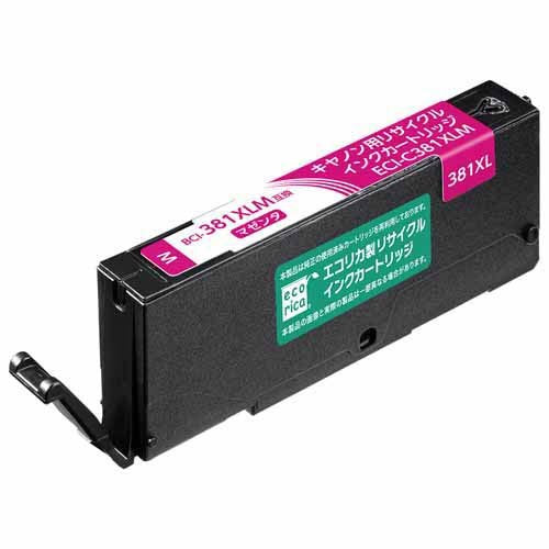 エコリカ リサイクルインクマゼンタ ECI-C381XLM　4562451404845
