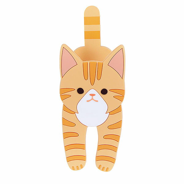 東洋ケース マグネットフッククリップ茶トラ MHC-03　4511546136024（3セット）