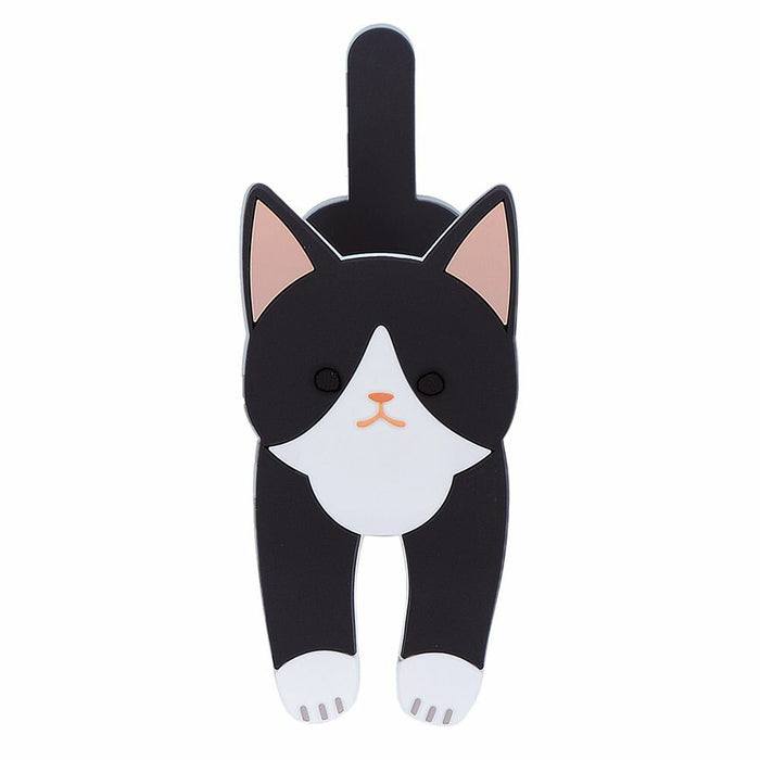 東洋ケース マグネットフッククリップハチワレ MHC-05　4511546136048（3セット）