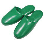 ニッポンスリッパ  スリッパ 4855 アニリンプラット m gn   ニッポンスリッパ 4511708016287（10セット）