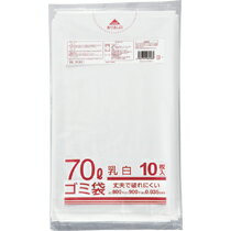 クラフトマン 業務用半透明 メタロセン配合厚手ゴミ袋     クラフトマン 4560314960583（10セット）