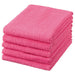 三和 業務用スレン染めフェイスタオル ピンク vn240pi-tn     三和 4560393693907（10セット）
