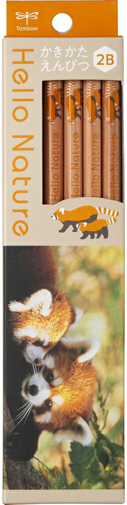 トンボ 書き方鉛筆ハローネイチャーＬＰ KB-KHNLP2-2B　4901991022834（10セット）