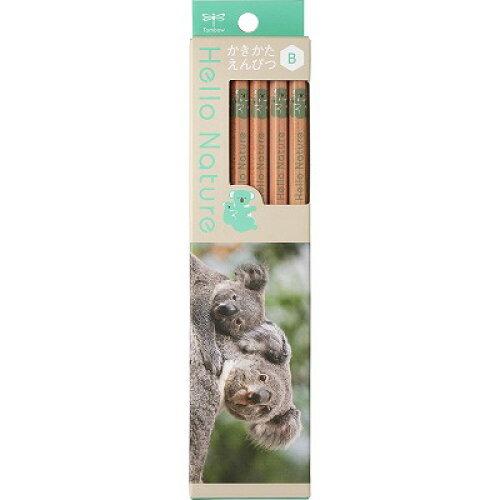 トンボ 書き方鉛筆ハローネイチャーＫＡ KB-KHNKA2-B　4901991022926（10セット）